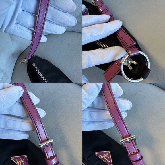 PRADA Nylon & Leather Purse COA - Picture 15 of 17